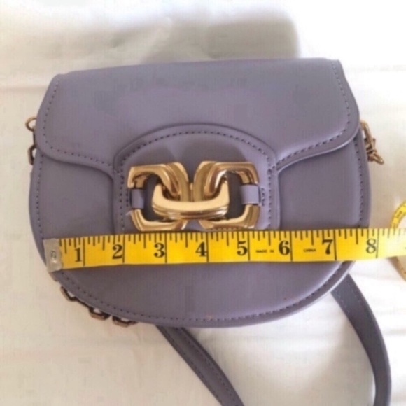 Zara Purple Saddle Bag - Picture 15 of 17